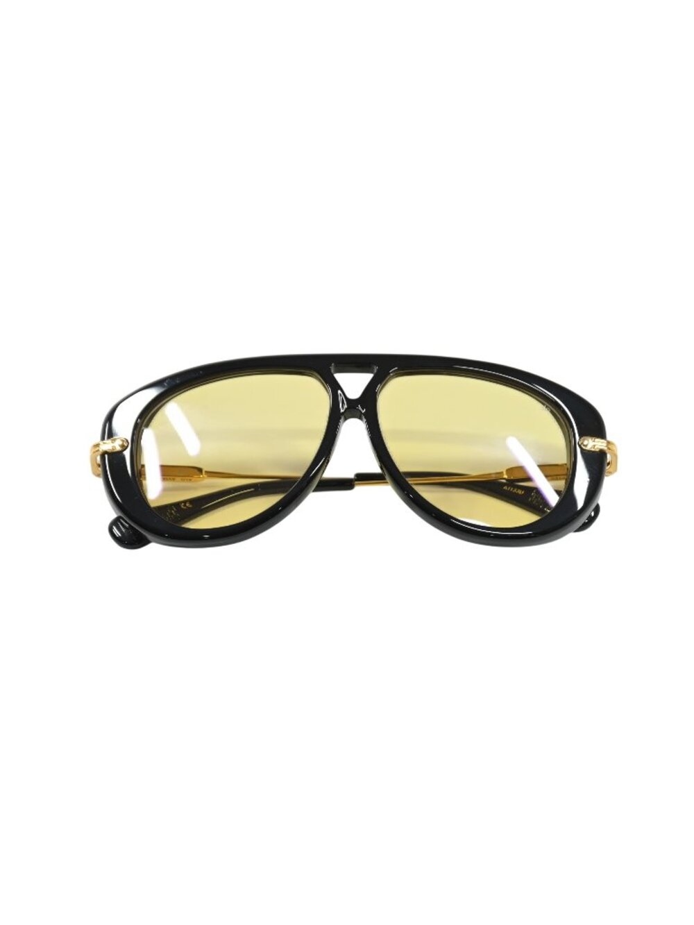 ALO Yoga Aviator Sunglasses A1133U in Black Yellow